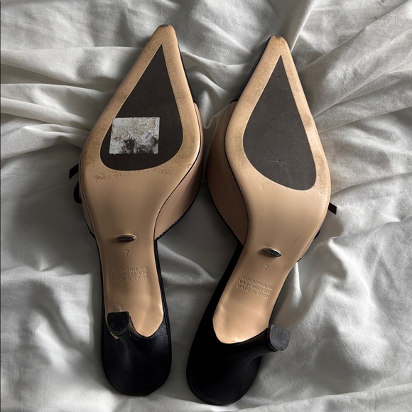 Tony Bianco Black and Tan Mules - Picture 4 of 6